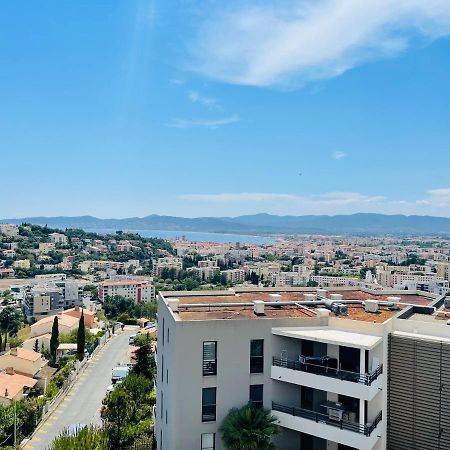 Tres Bel Appartement -Residence Avec Piscine Sur Le Toit Et Vue Panoramique Saint-Raphaël エクステリア 写真