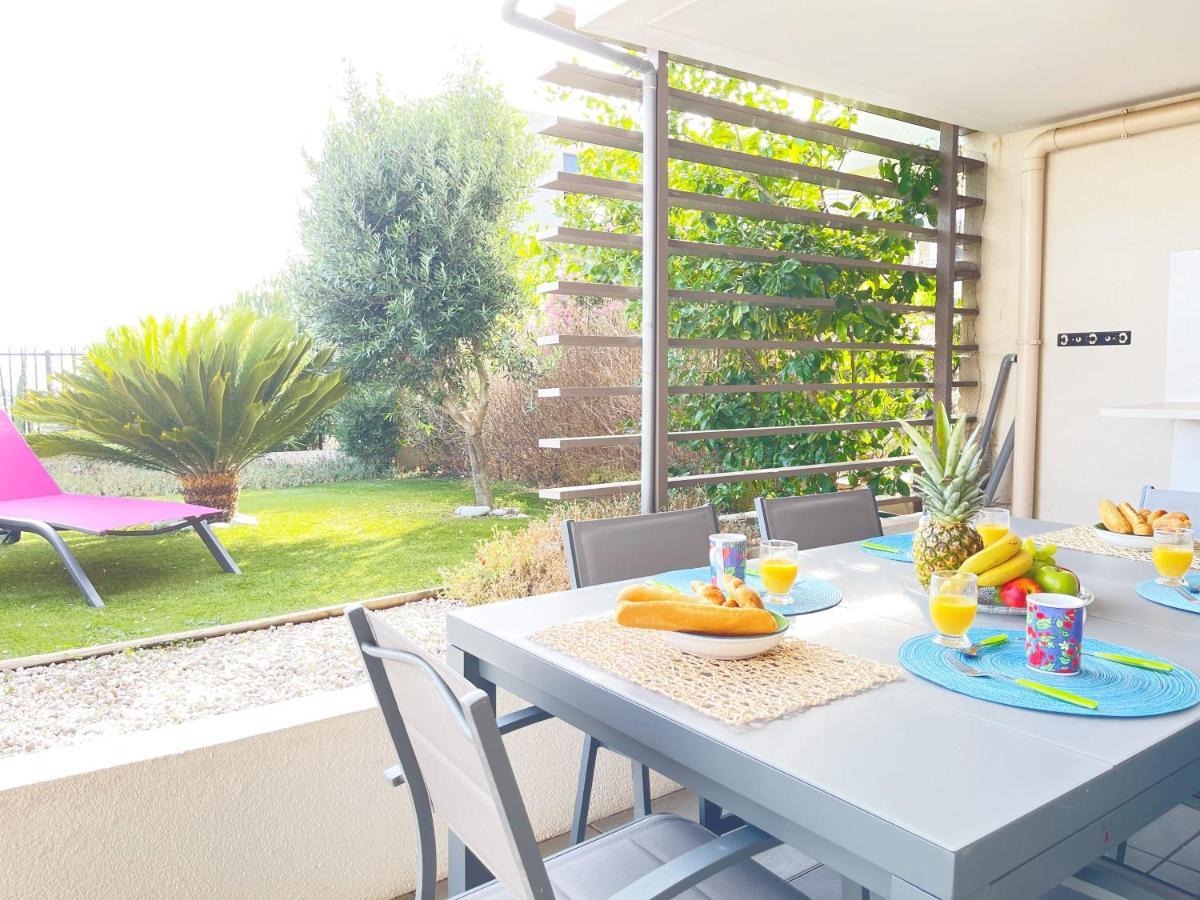 Tres Bel Appartement -Residence Avec Piscine Sur Le Toit Et Vue Panoramique Saint-Raphaël エクステリア 写真